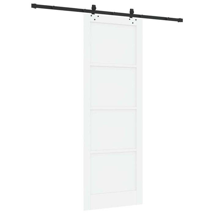 Ușă glisantă ORKDAL Alb 83 x 232 cm Lemn masiv de pin - WALTI WALTI