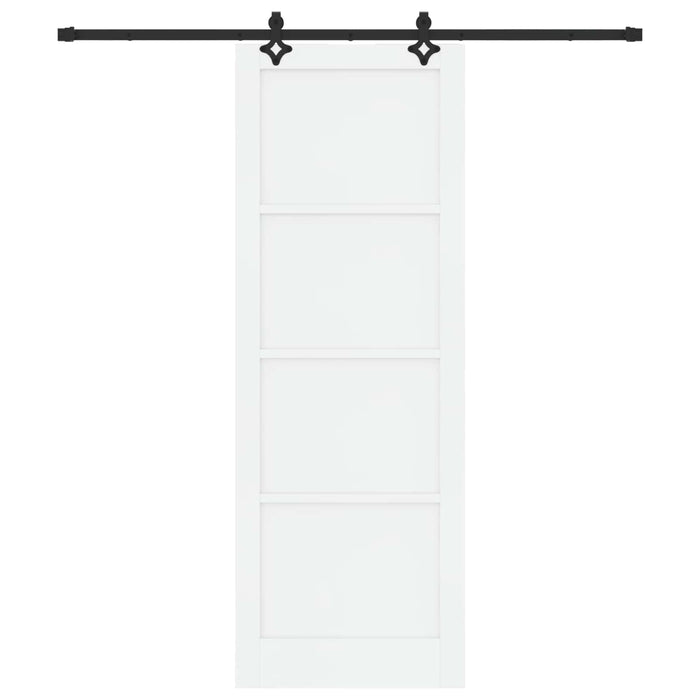 Ușă glisantă ORKDAL Alb 83 x 232 cm Lemn masiv de pin - WALTI WALTI