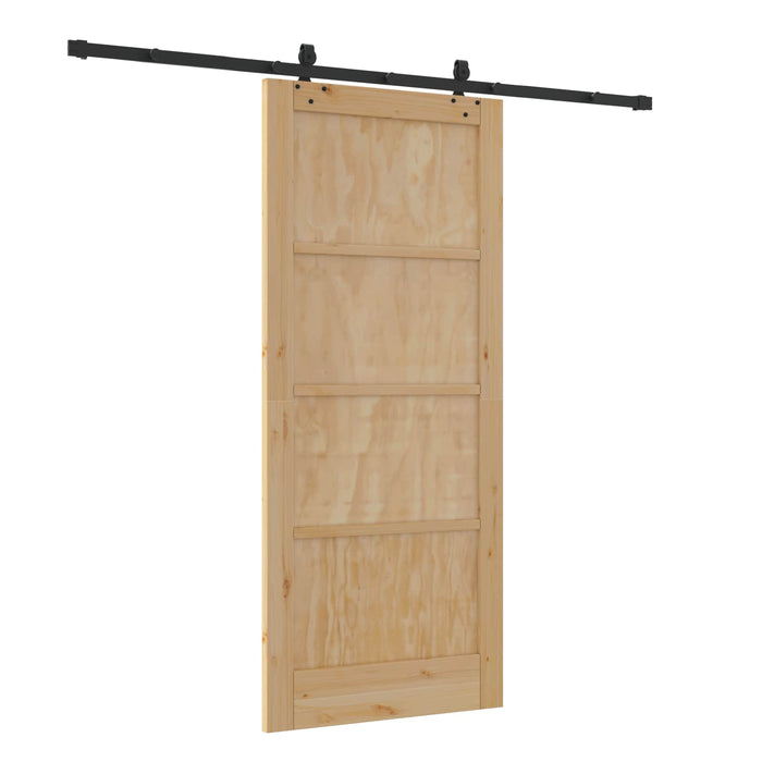 Ușă glisantă ORKDAL natural 86 x 198,5 cm Lemn masiv de pin - WALTI WALTI