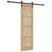 Ușă glisantă ORKDAL Natural și Negru 61 x 198,5 cm - WALTI WALTI