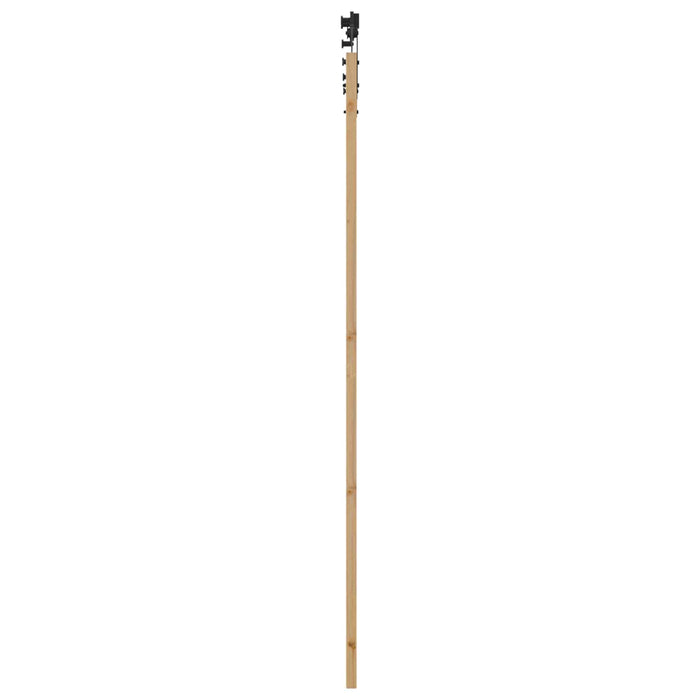 Ușă glisantă ORKDAL Natural și Negru 83 x 232 cm WALTI