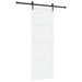 Ușă glisantă ORKDAL Alb și negru 83 x 232 cm Lemn masiv de pin - WALTI WALTI