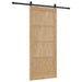 Ușă glisantă ORKDAL Natural și Negru 86 x 198,5 cm - WALTI WALTI
