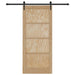 Ușă glisantă ORKDAL Natural și Negru 86 x 198,5 cm - WALTI WALTI