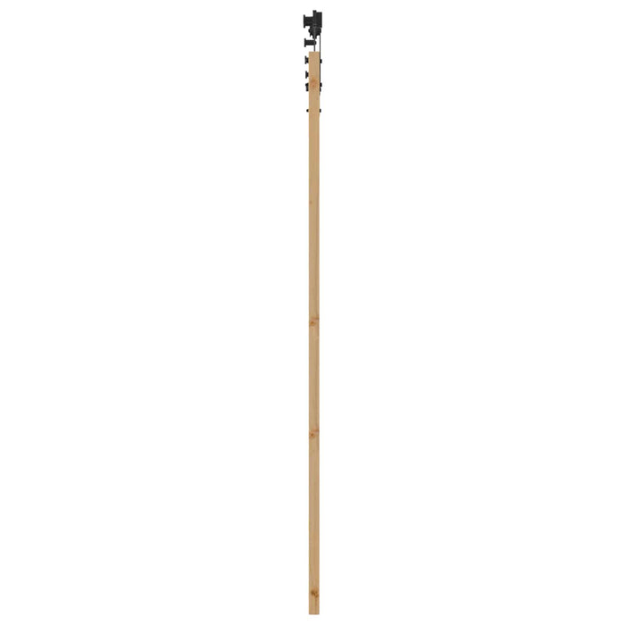 Ușă glisantă ORKDAL Natural și Negru 86 x 198,5 cm - WALTI WALTI