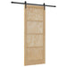 Ușă glisantă ORKDAL Natural și Negru 86 x 211 cm - WALTI WALTI