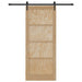 Ușă glisantă ORKDAL Natural și Negru 86 x 211 cm - WALTI WALTI