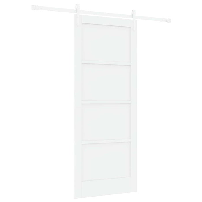 Ușă glisantă ORKDAL Alb 83 x 202 cm Lemn masiv de pin - WALTI WALTI