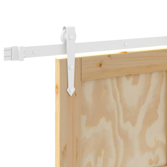 Ușă glisantă ORKDAL Natural și Alb 83 x 232 cm WALTI