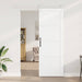 Ușă glisantă ORKDAL Alb 83 x 232 cm Lemn masiv de pin - WALTI WALTI