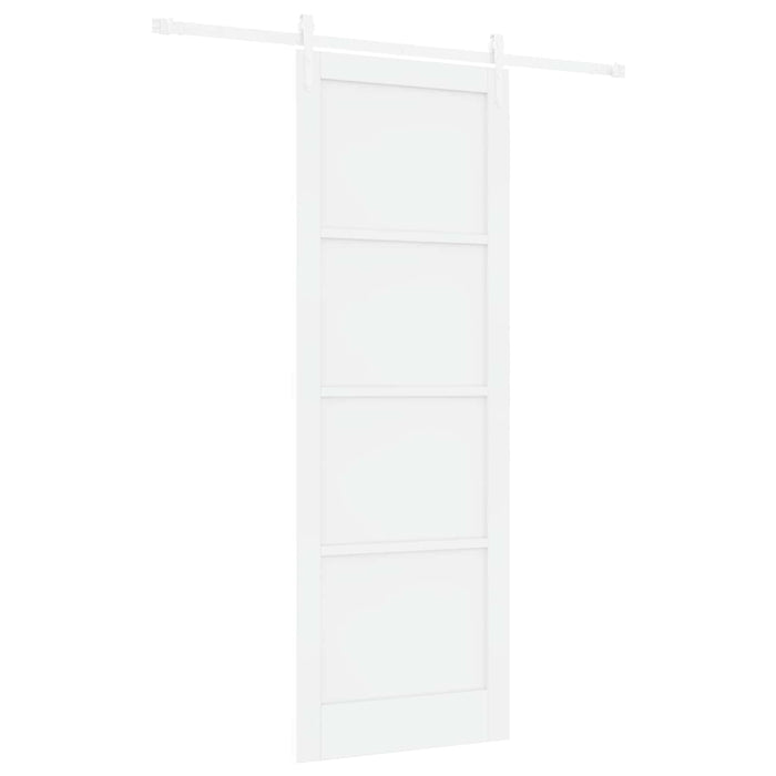 Ușă glisantă ORKDAL Alb 83 x 232 cm Lemn masiv de pin - WALTI WALTI