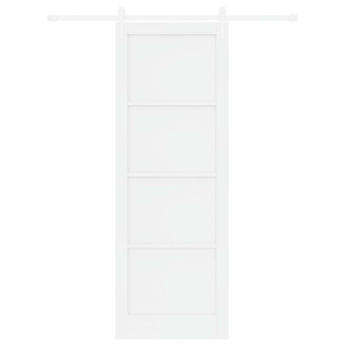 Ușă glisantă ORKDAL Alb 83 x 232 cm Lemn masiv de pin - WALTI WALTI