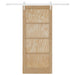 Ușă glisantă ORKDAL Natural și Alb 86 x 198,5 cm - WALTI WALTI