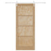 Ușă glisantă ORKDAL Natural și Alb 86 x 211 cm - WALTI WALTI