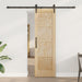 Ușă glisantă ORKDAL Natural și Negru 61 x 198,5 cm - WALTI WALTI