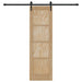 Ușă glisantă ORKDAL Natural și Negru 61 x 198,5 cm - WALTI WALTI