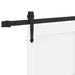 Ușă glisantă ORKDAL Alb și negru 83 x 202 cm Lemn masiv de pin - WALTI WALTI