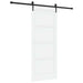 Ușă glisantă ORKDAL Alb și negru 83 x 202 cm Lemn masiv de pin - WALTI WALTI