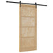 Ușă glisantă ORKDAL Natural și Negru 86 x 198,5 cm - WALTI WALTI