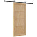 Ușă glisantă ORKDAL Natural și Negru 86 x 198,5 cm - WALTI WALTI