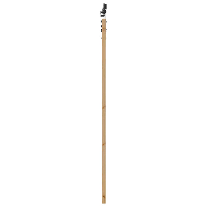 Ușă glisantă ORKDAL Natural și Negru 86 x 198,5 cm - WALTI WALTI