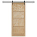 Ușă glisantă ORKDAL Natural și Negru 86 x 211 cm - WALTI WALTI