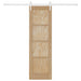 Ușă glisantă ORKDAL Natural și Alb 61 x 198,5 cm - WALTI WALTI