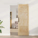 Ușă glisantă ORKDAL Natural și Alb 73,5 x 211 cm - WALTI WALTI