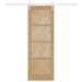 Ușă glisantă ORKDAL Natural și Alb 73,5 x 211 cm - WALTI WALTI