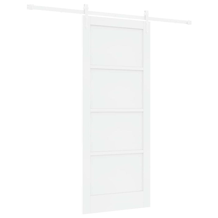 Ușă glisantă ORKDAL Alb 83 x 202 cm Lemn masiv de pin - WALTI WALTI