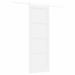 Ușă glisantă ORKDAL Alb 83 x 232 cm Lemn masiv de pin - WALTI WALTI