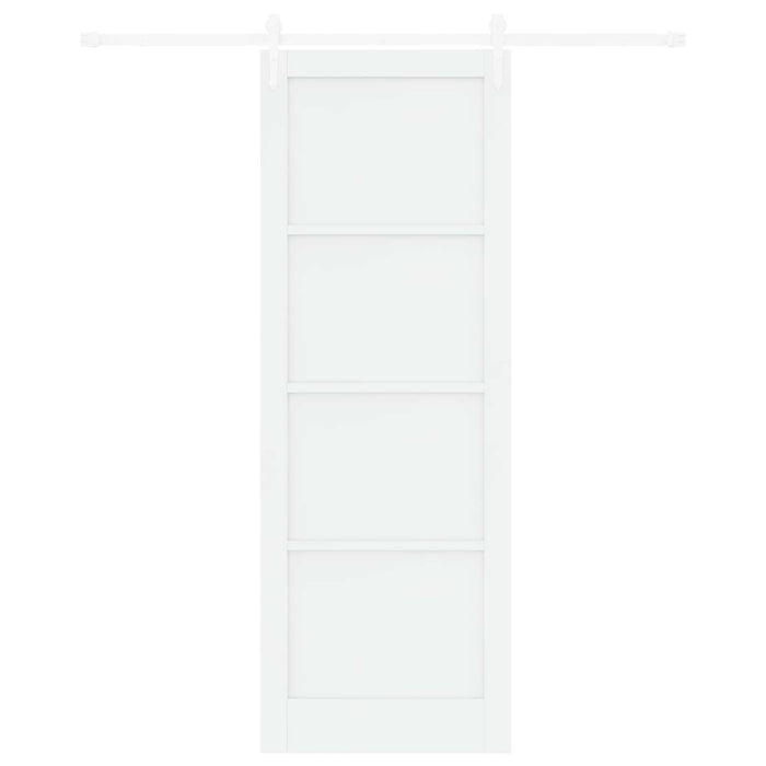 Ușă glisantă ORKDAL Alb 83 x 232 cm Lemn masiv de pin - WALTI WALTI