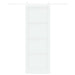Ușă glisantă ORKDAL Alb 83 x 232 cm Lemn masiv de pin - WALTI WALTI