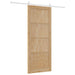 Ușă glisantă ORKDAL Natural și Alb 86 x 211 cm - WALTI WALTI