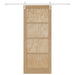 Ușă glisantă ORKDAL Natural și Alb 86 x 211 cm - WALTI WALTI