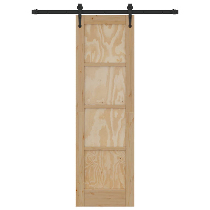 Ușă glisantă ORKDAL natural 61 x 198,5 cm Lemn masiv de pin - WALTI WALTI