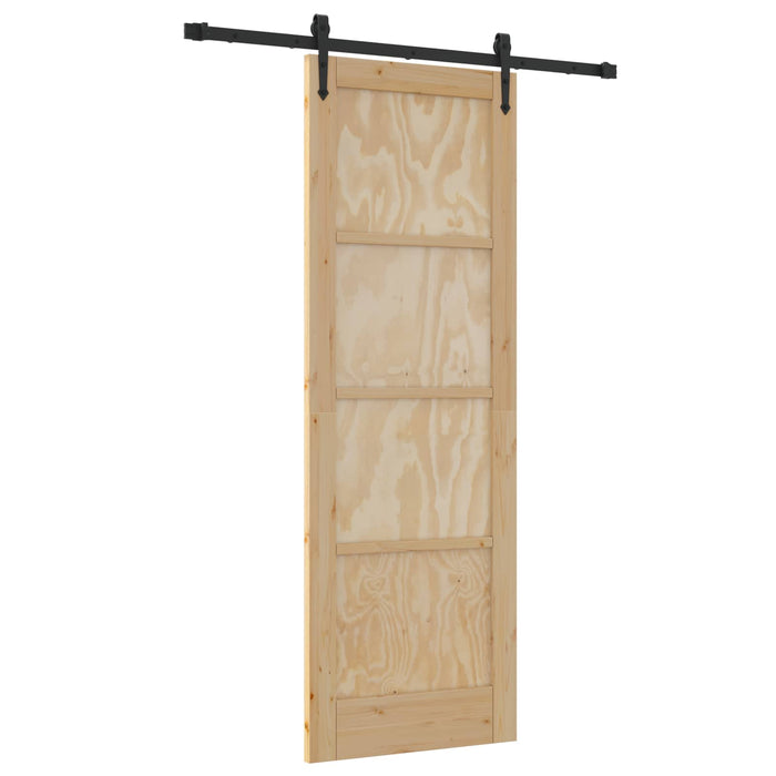 Ușă glisantă ORKDAL natural 73,5 x 211 cm Lemn masiv de pin - WALTI WALTI