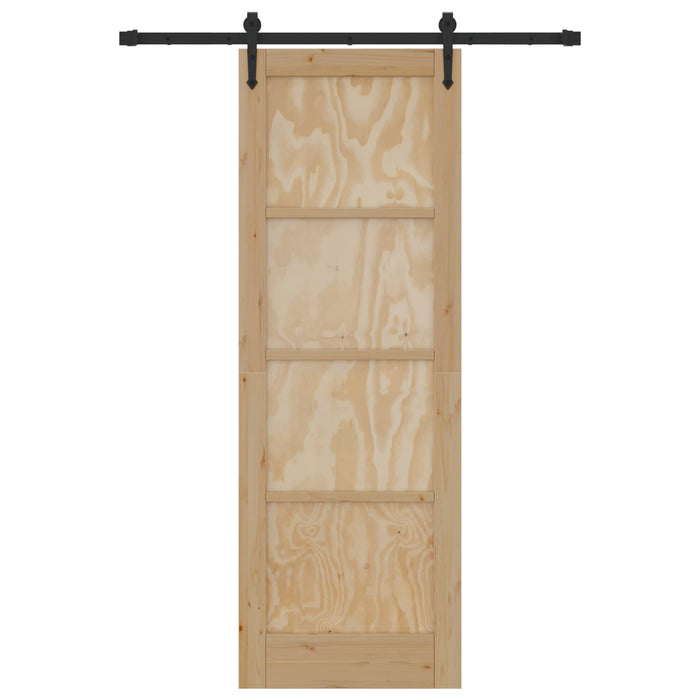 Ușă glisantă ORKDAL natural 73,5 x 211 cm Lemn masiv de pin - WALTI WALTI