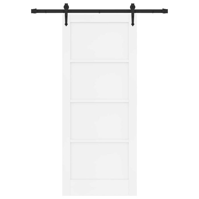 Ușă glisantă ORKDAL Alb 83 x 202 cm Lemn masiv de pin - WALTI WALTI