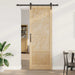 Ușă glisantă ORKDAL natural 83 x 232 cm Lemn masiv de pin - WALTI WALTI