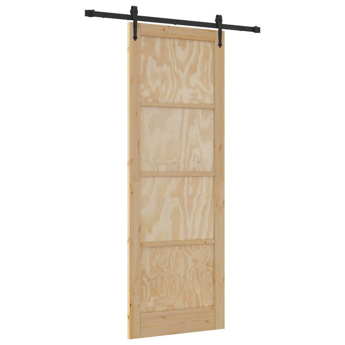 Ușă glisantă ORKDAL natural 83 x 232 cm Lemn masiv de pin - WALTI WALTI
