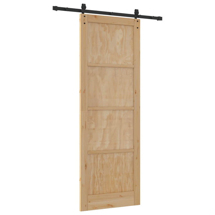 Ușă glisantă ORKDAL natural 83 x 232 cm Lemn masiv de pin - WALTI WALTI