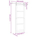 Ușă glisantă ORKDAL natural 83 x 232 cm Lemn masiv de pin - WALTI WALTI