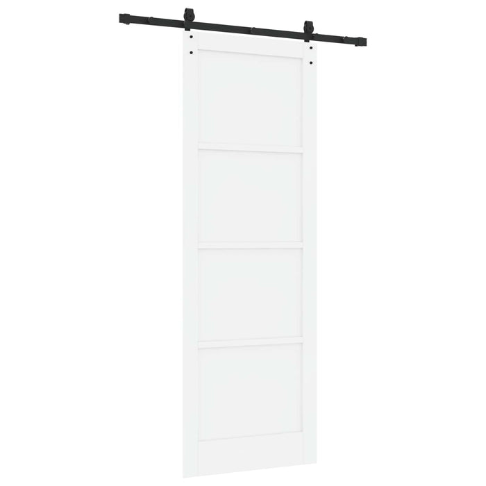Ușă glisantă ORKDAL Alb 83 x 232 cm Lemn masiv de pin - WALTI WALTI
