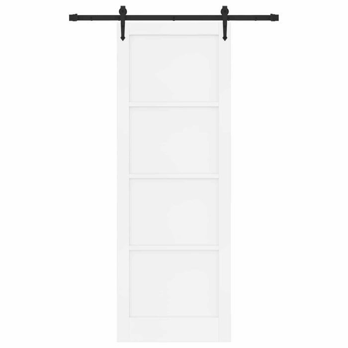 Ușă glisantă ORKDAL Alb 83 x 232 cm Lemn masiv de pin - WALTI WALTI