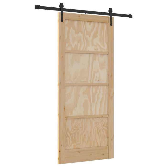 Ușă glisantă ORKDAL natural 86 x 198,5 cm Lemn masiv de pin - WALTI WALTI