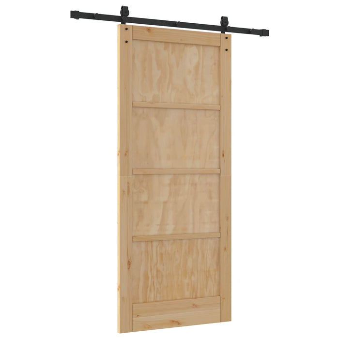 Ușă glisantă ORKDAL natural 86 x 198,5 cm Lemn masiv de pin - WALTI WALTI