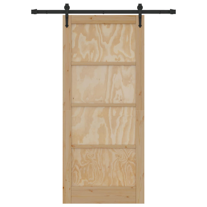 Ușă glisantă ORKDAL natural 86 x 198,5 cm Lemn masiv de pin - WALTI WALTI