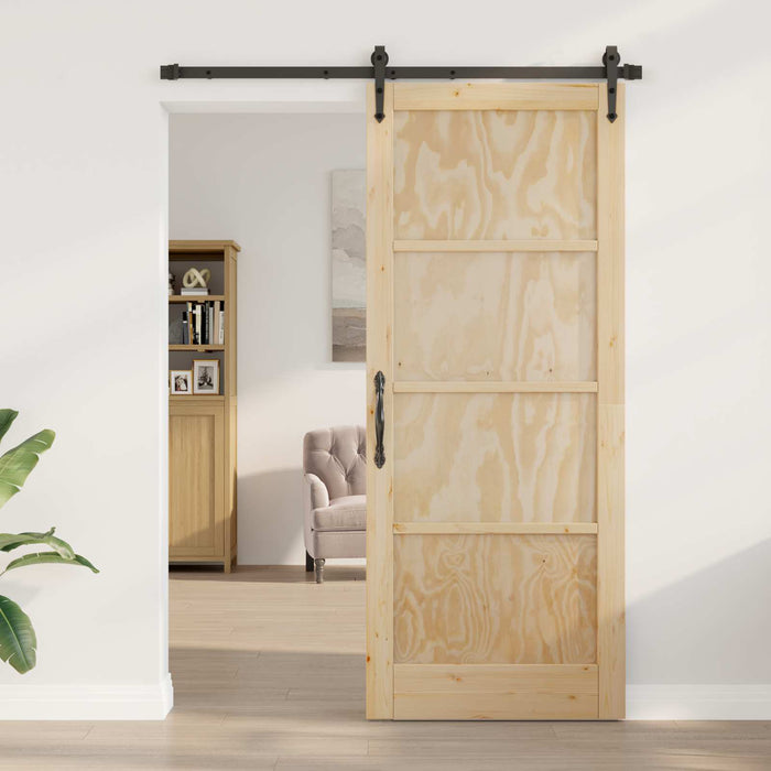 Ușă glisantă ORKDAL natural 86 x 211 cm Lemn masiv de pin - WALTI WALTI
