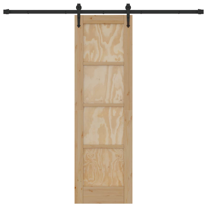 Ușă glisantă ORKDAL natural 61 x 198,5 cm Lemn masiv de pin - WALTI WALTI